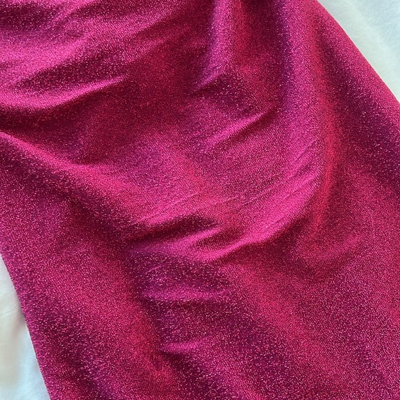 Reformation Breslin Dress - Hot Pink - Size Small - Picture 4 of 15